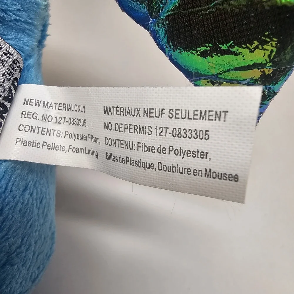 GANZ Webkinz Pucker Colorful Fish Plush‎ Iridescent Fins. Big Lips